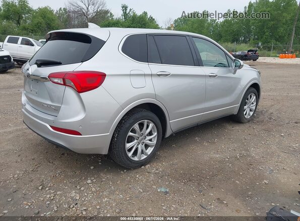 LRBFX1SA2KD003543 2019 BUICK ENVISION Silver Rear right