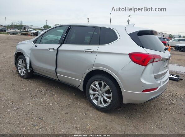 LRBFX1SA2KD003543 2019 BUICK ENVISION Silver Rear left