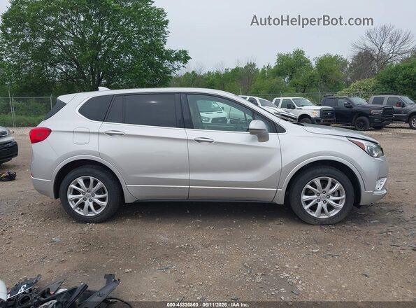 LRBFX1SA2KD003543 2019 BUICK ENVISION Silver 360 interior view