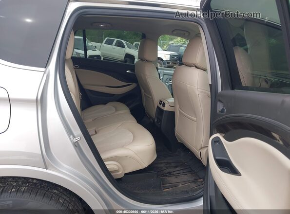 LRBFX1SA2KD003543 2019 BUICK ENVISION Silver VIN sticker view