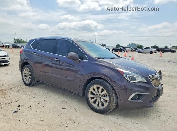 LRBFX1SA3JD006028 2018 BUICK ENVISION Purple Front right