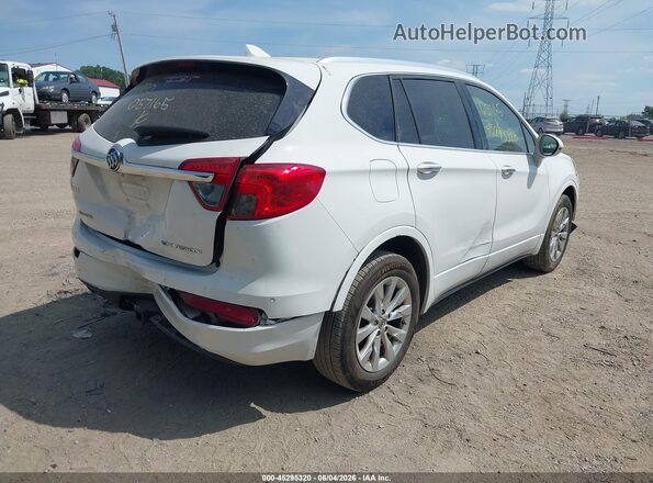 LRBFX1SA4JD057165 2018 BUICK ENVISION White უკანა მარჯვენა
