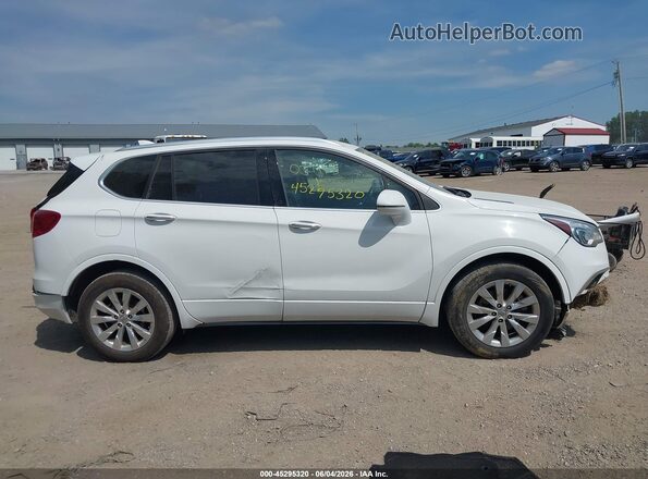 LRBFX1SA4JD057165 2018 BUICK ENVISION White უკანა სალონის ხედი