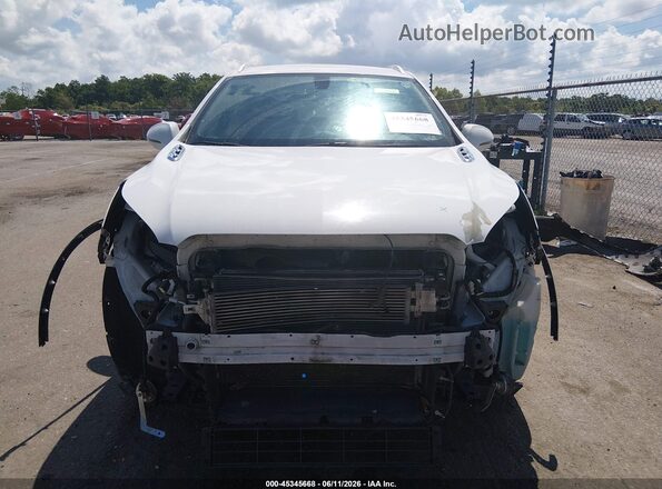 LRBFX1SA4JD114447 2018 BUICK ENVISION White Widok zestawu wskaźników