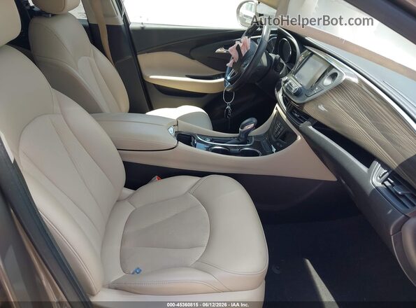LRBFX1SA4KD088174 2019 BUICK OTHER Brown Вид салону спереду