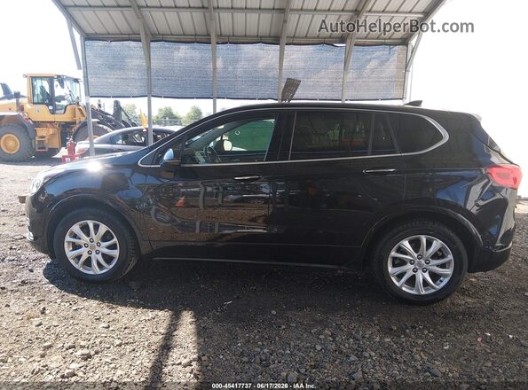 LRBFX1SA4KD124980 2019 BUICK ENVISION Black 360 interior view
