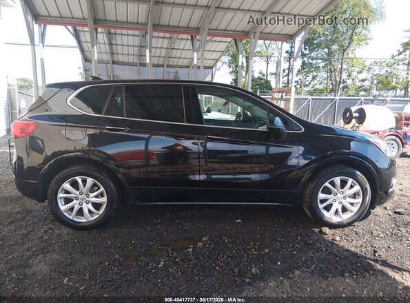 LRBFX1SA4KD124980 2019 BUICK ENVISION Black Rear interior view