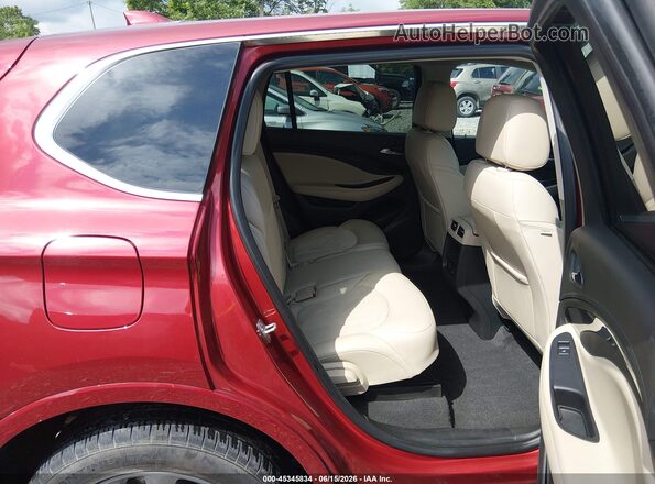 LRBFX1SA4LD061719 2020 BUICK ENVISION Red Widok naklejki z numerem VIN