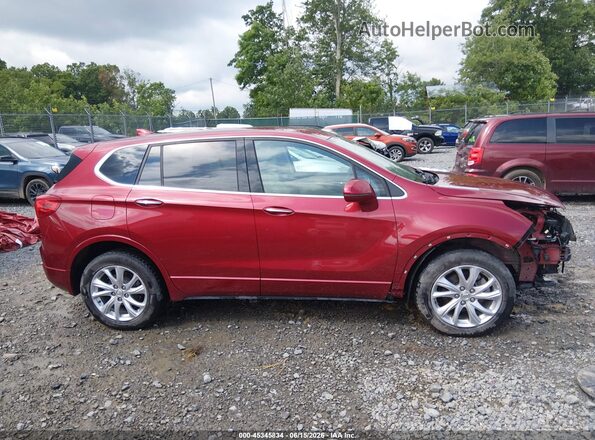 LRBFX1SA4LD061719 2020 BUICK ENVISION Red Widok wnętrza 360 stopni