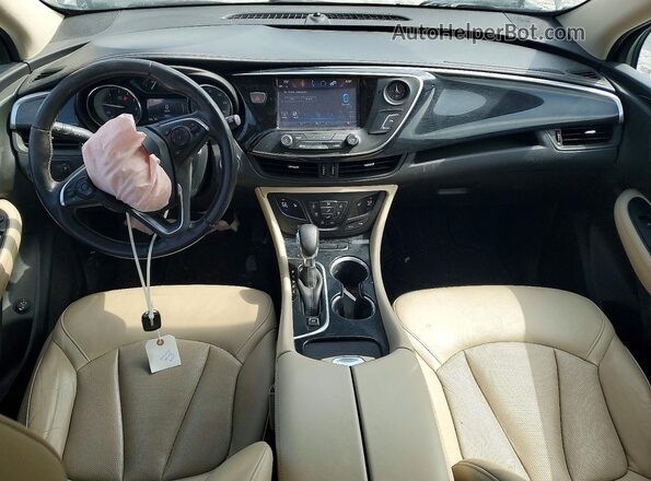 LRBFX1SA6JD024796 2018 BUICK ENVISION White წინა პანელის ხედი