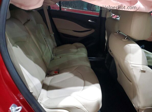 LRBFX1SA6KD025593 2019 BUICK ENVISION Burgundy Vista interior trasera