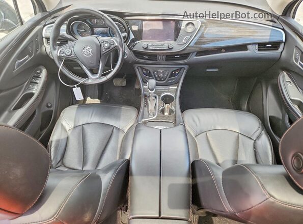 LRBFX1SA7JD006937 2018 BUICK ENVISION Black Widok deski rozdzielczej