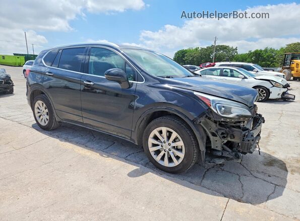 LRBFX1SA7JD006937 2018 BUICK ENVISION Black Przód prawy