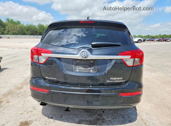 LRBFX1SA7JD006937 2018 BUICK ENVISION Black Widok z tyłu