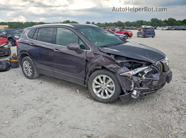 LRBFX1SA9JD008320 2018 BUICK ENVISION Purple Front right