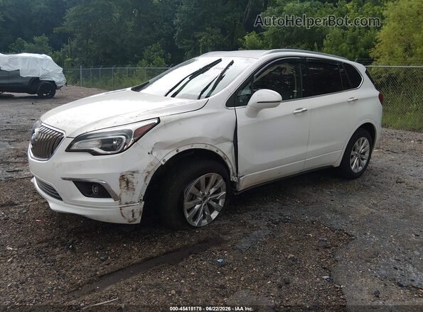 LRBFX1SAXJD082832 2018 BUICK ENVISION White Передня ліва чверть