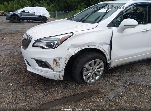 LRBFX1SAXJD082832 2018 BUICK ENVISION White Вид спереду