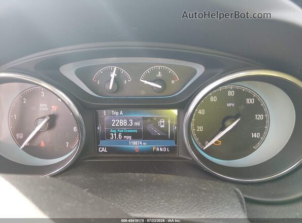 LRBFX1SAXJD082832 2018 BUICK ENVISION White Вид задніх сидінь