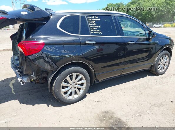 LRBFX2SA0KD019911 2019 BUICK ENVISION Black Tył prawy