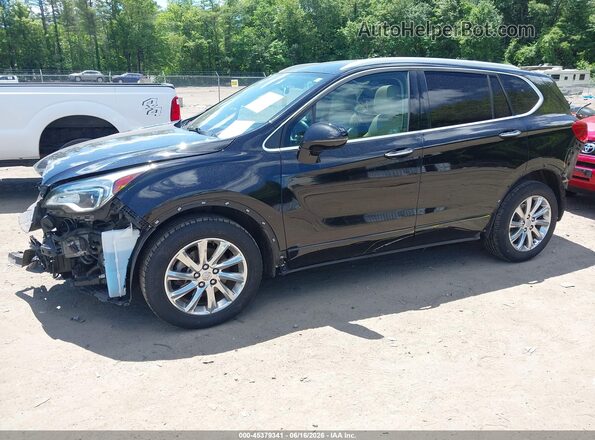 LRBFX2SA0KD019911 2019 BUICK ENVISION Black Przód lewy