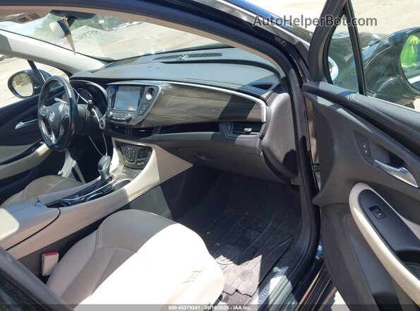 LRBFX2SA0KD019911 2019 BUICK ENVISION Black Widok wnętrza z przodu