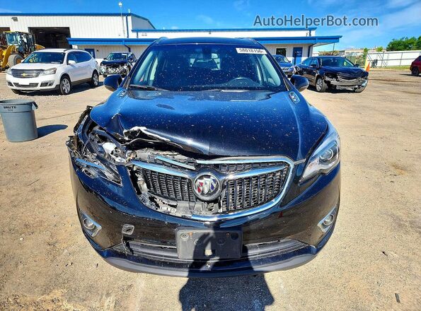 LRBFX2SA3KD008093 2019 BUICK ENVISION Black Front view