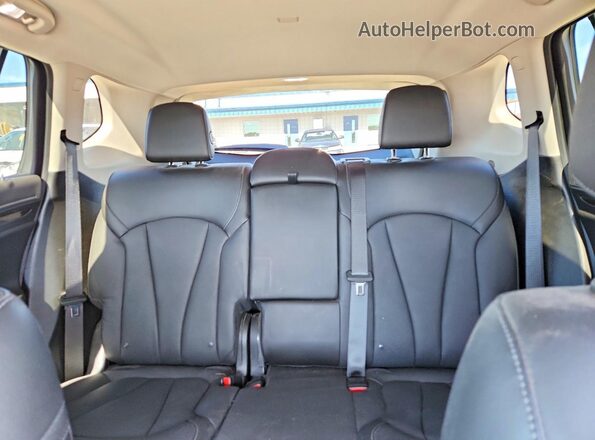 LRBFX2SA3KD008093 2019 BUICK ENVISION Black Rear seats view