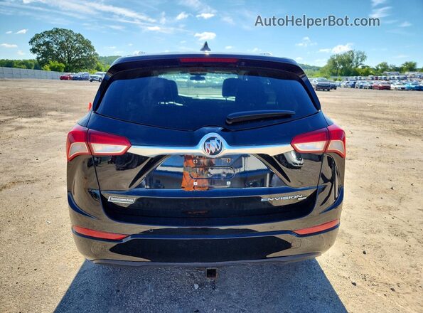 LRBFX2SA3KD008093 2019 BUICK ENVISION Black Rear view