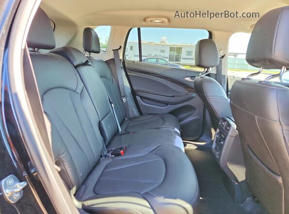 LRBFX2SA3KD008093 2019 BUICK ENVISION Black Rear interior view