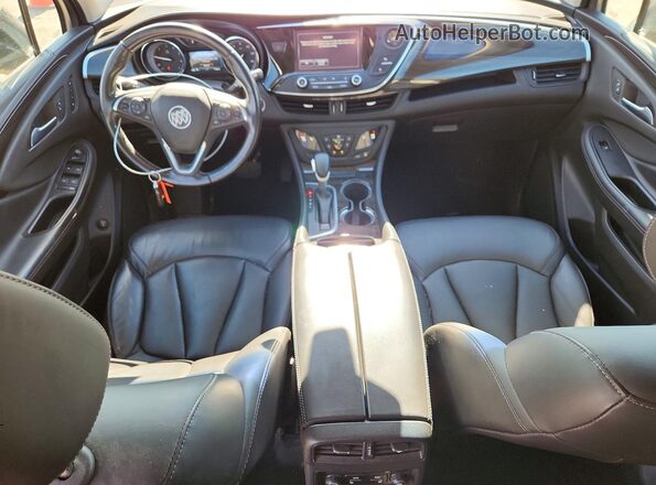 LRBFX2SA3KD008093 2019 BUICK ENVISION Black Dashboard view