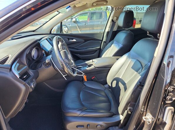 LRBFX2SA3KD008093 2019 BUICK ENVISION Black Front interior view