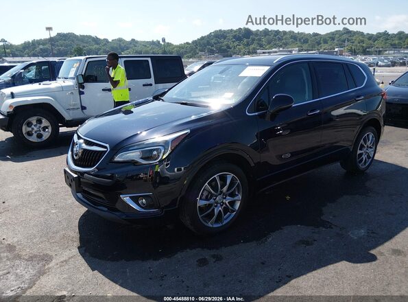 LRBFX2SA3LD164023 2020 BUICK ENVISION Blue Передня ліва чверть