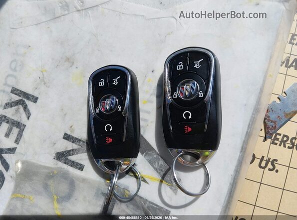 LRBFX2SA3LD164023 2020 BUICK ENVISION Blue Вид панелі приладів