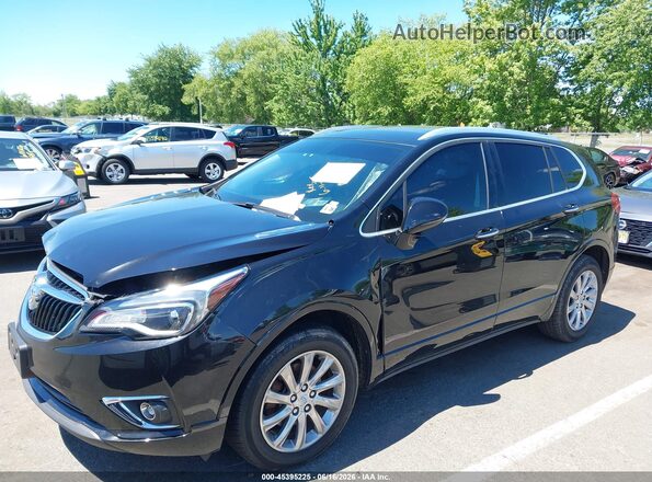 LRBFX2SA4LD085363 2020 BUICK ENVISION Черный Передняя левая четверть
