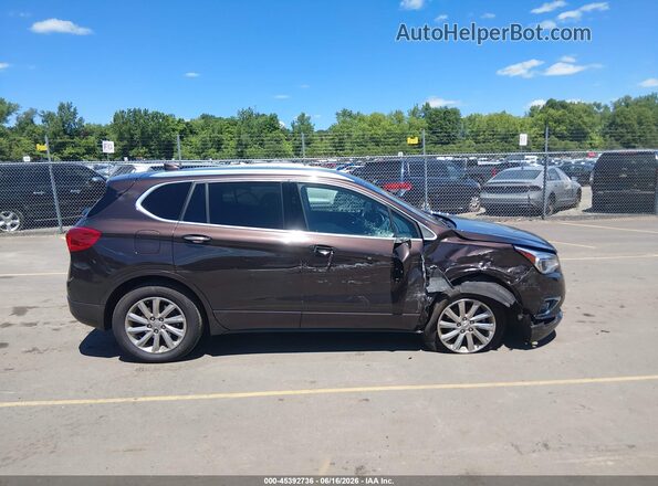 LRBFX2SA5LD079734 2020 BUICK ENVISION Brown Rear interior view