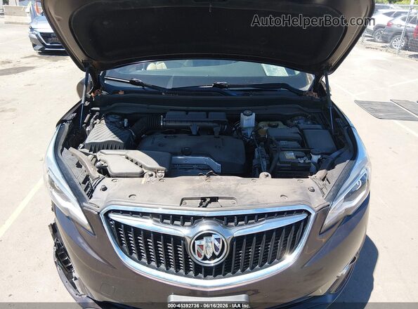 LRBFX2SA5LD079734 2020 BUICK ENVISION Brown Rear view