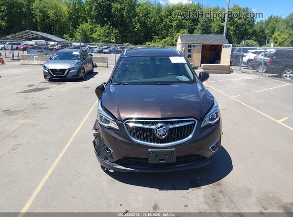 LRBFX2SA5LD079734 2020 BUICK ENVISION Brown Instrument cluster view