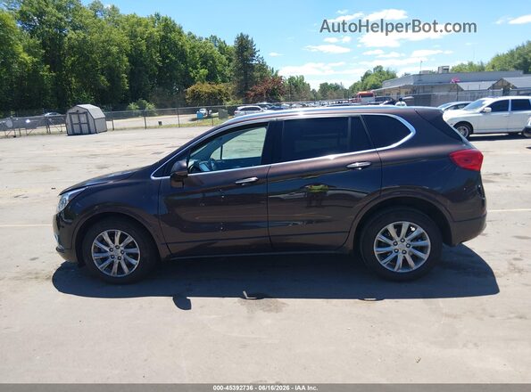 LRBFX2SA5LD079734 2020 BUICK ENVISION Brown 360 interior view
