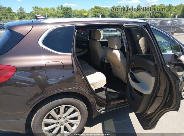 LRBFX2SA5LD079734 2020 BUICK ENVISION Brown VIN sticker view