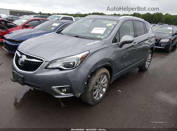 LRBFX2SA6KD021288 2019 BUICK ENVISION Gray Front left