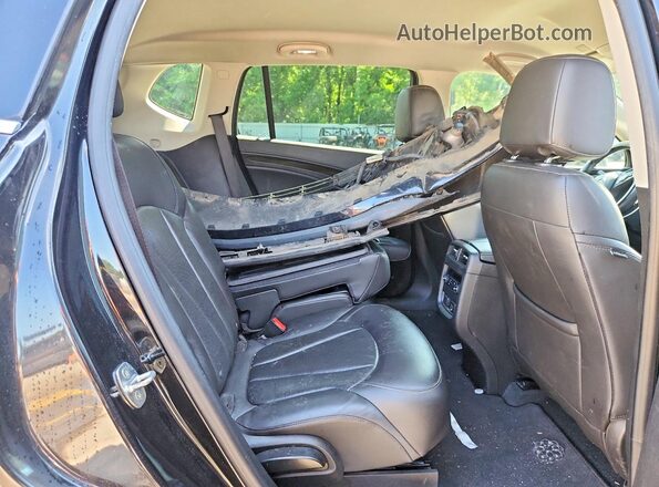 LRBFX2SA6KD064450 2019 BUICK ENVISION Black Rear interior view
