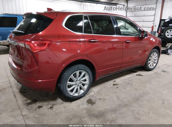 LRBFX2SA8LD088427 2020 BUICK ENVISION Red Задня права чверть