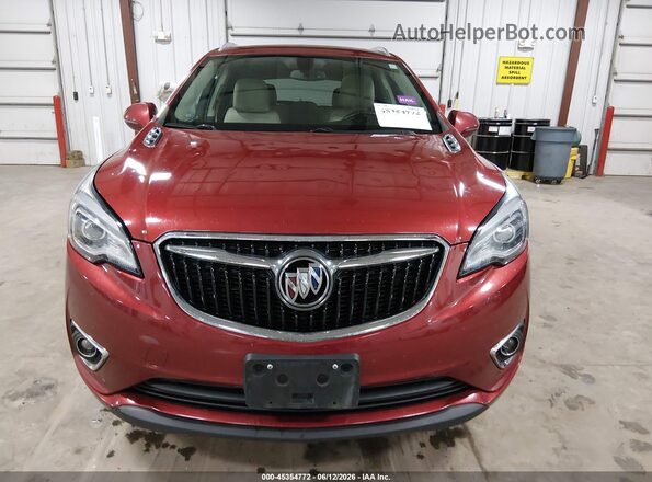 LRBFX2SA8LD088427 2020 BUICK ENVISION Red Вид щитка приладів