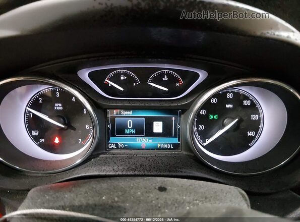 LRBFX2SA8LD088427 2020 BUICK ENVISION Red Вид задніх сидінь