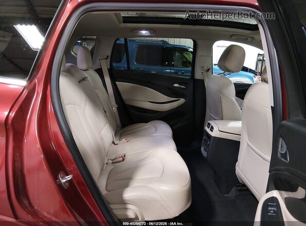 LRBFX2SA8LD088427 2020 BUICK ENVISION Red Вид наклейки з VIN-кодом