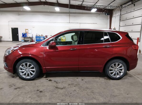 LRBFX2SA8LD088427 2020 BUICK ENVISION Red Панорамний вид салону 360°