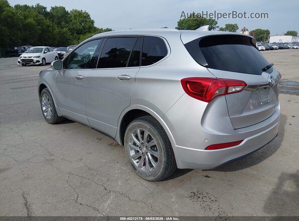 LRBFX2SA9KD004503 2019 BUICK ENVISION Silver Rear left