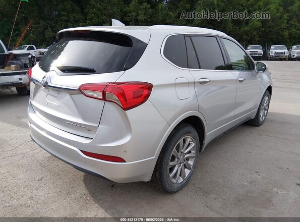 LRBFX2SA9KD004503 2019 BUICK ENVISION Silver Rear right