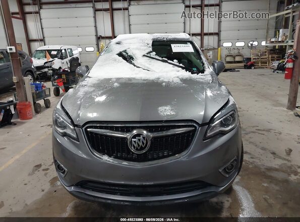 LRBFX2SAXKD042192 2019 BUICK ENVISION Gray Vista del cuadro de instrumentos