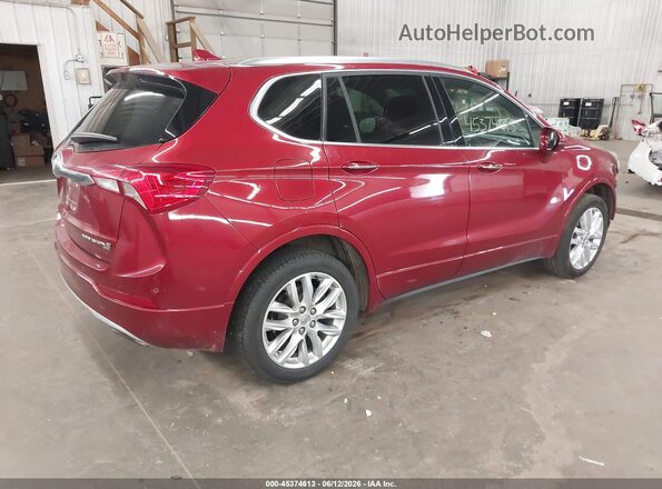 LRBFX3SX1KD146130 2019 BUICK ENVISION Red Trasero derecho